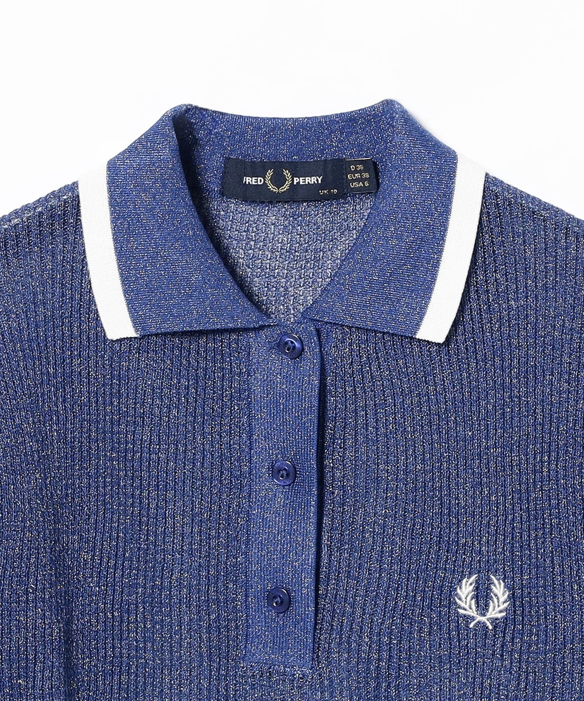 Ray BEAMS（レイ ビームス）【別注】FRED PERRY / リブ ニット