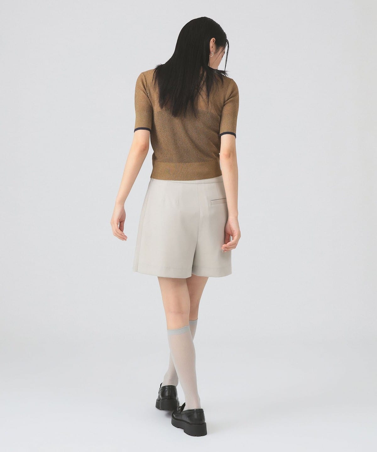 Ray BEAMS（レイ ビームス）【別注】FRED PERRY / リブ ニット
