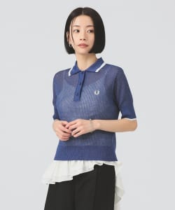 【別注】FRED PERRY / リブ ニット シャツ