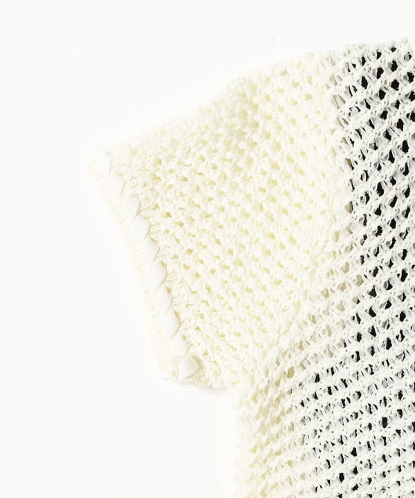 NICENICE MOMENT / EYELET POLO