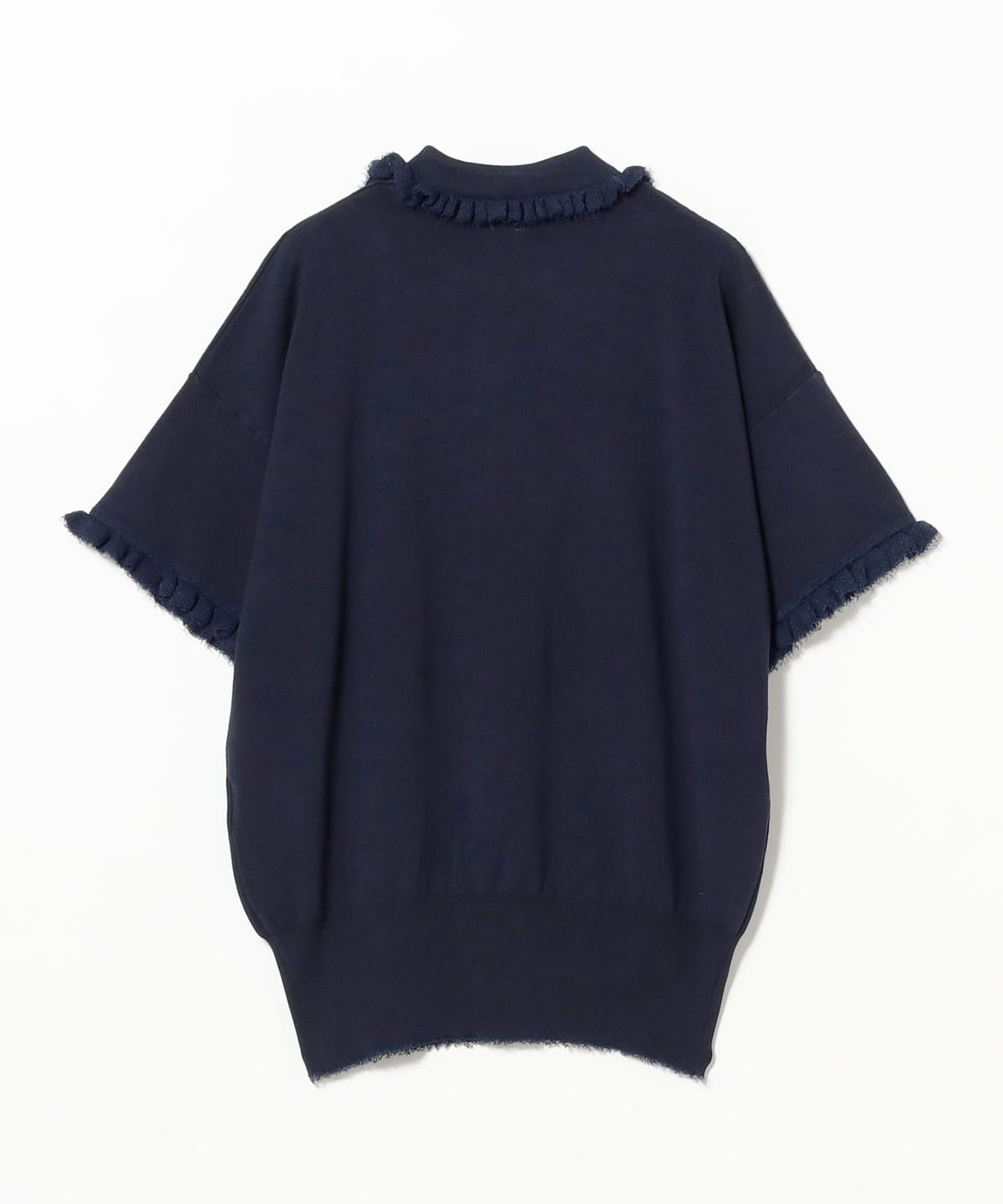 Ray BEAMS レイビームス 23SS 日本製 エルボーオープン ハイネック