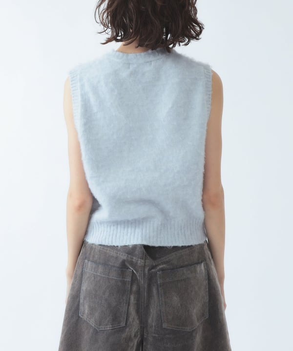 【+10%ポイントUP】【別注】FRED PERRY フラッフィー ベスト