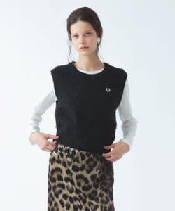 【+10%ポイントUP】【別注】FRED PERRY フラッフィー ベスト