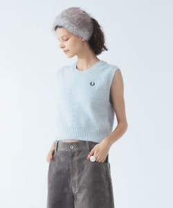 【+10%ポイントUP】【別注】FRED PERRY フラッフィー ベスト