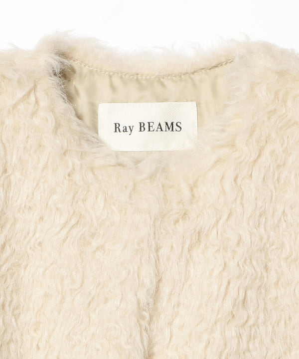 【 Ray BEAMS 】PENNY’S / ファー ビッグ ベスト ベスト/ジレ トップス レディース 大阪正規取扱店