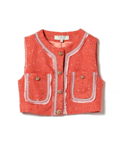 ○DREAM sister jane / Citrus Summer Tweed Vest