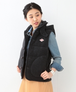 ￥DANTON×Ray BEAMS / 別注 モッサ ダウン ベスト 16