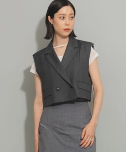 【TIME SALE商品】Ray BEAMS / 女裝 短版 西裝背心