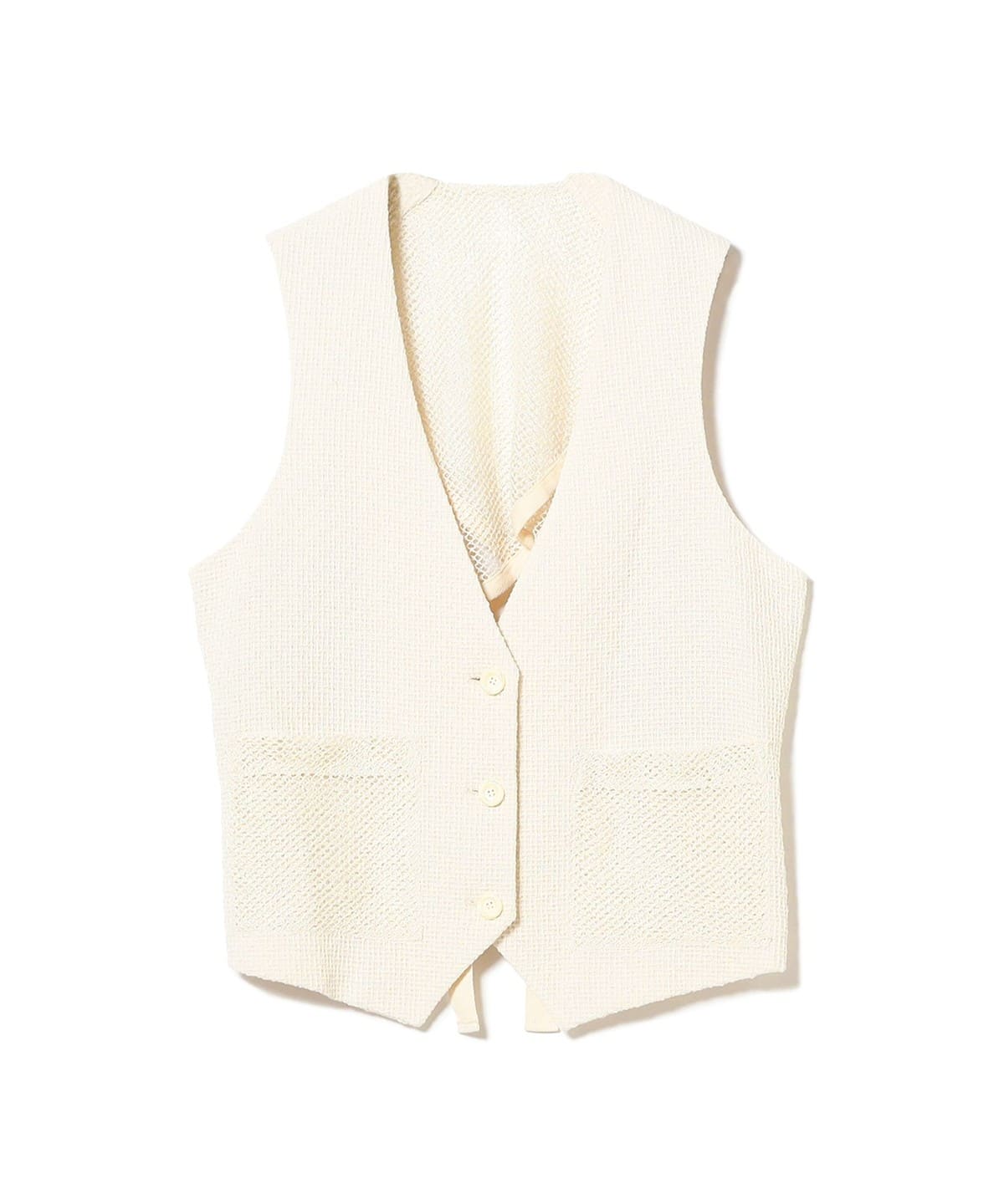 FUMIE＝TANAKA フミエ タナカ / Nature Vest トップス WOMEN WHITE 1