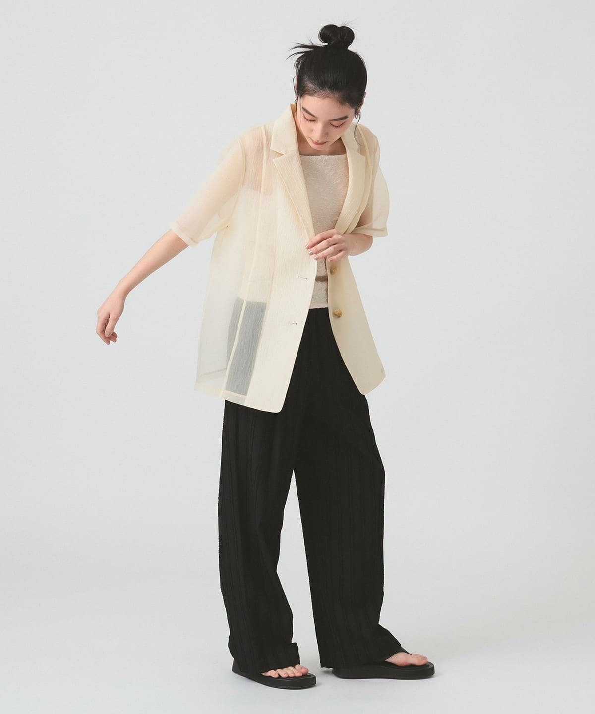 Ray BEAMS Ray BEAMS Half Sleeve Jacket (Jackets, Other Ray BEAMS Ray BEAMS Half Sleeve Jacket (Jackets, Other