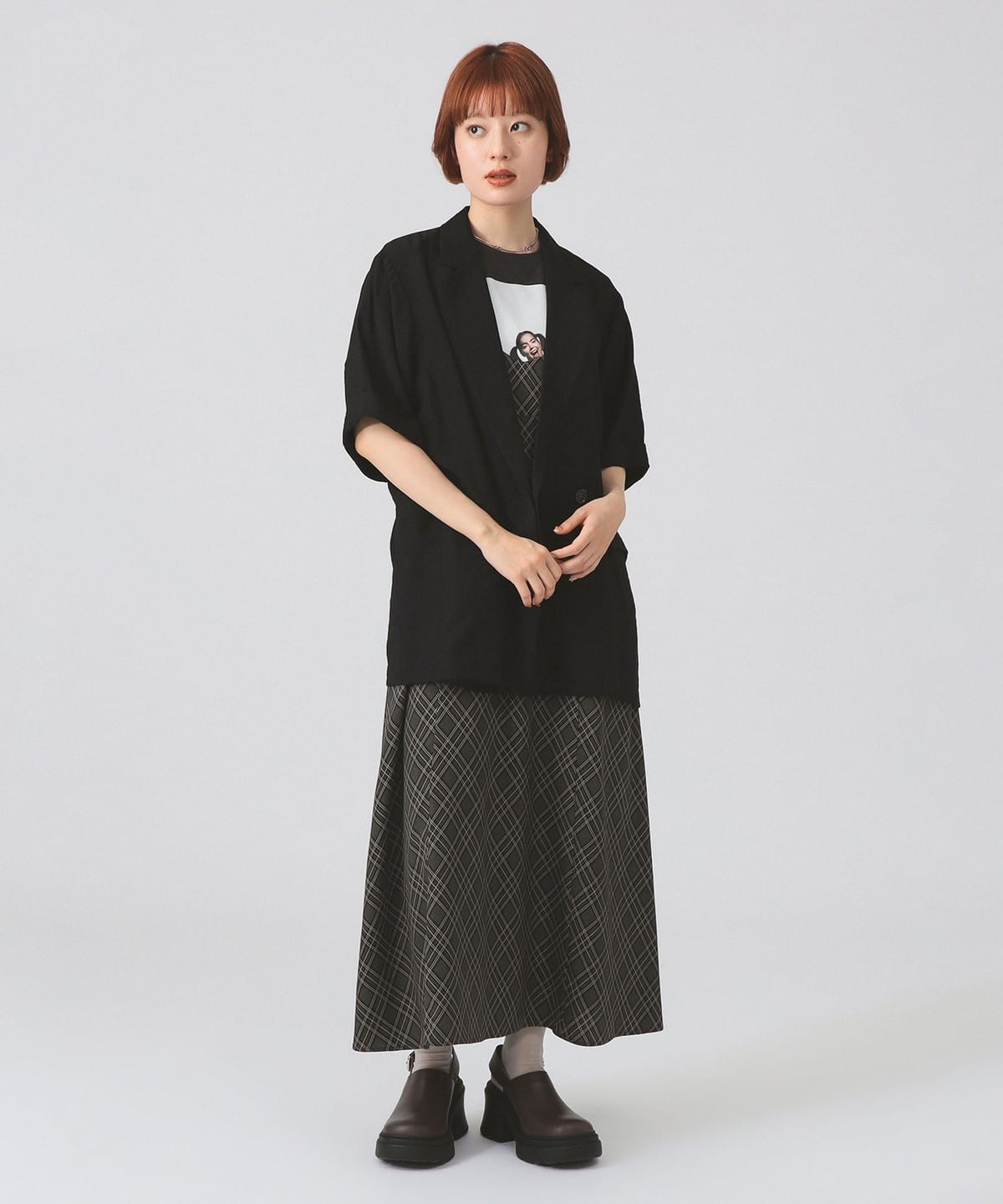 Ray BEAMS（レイ ビームス）ダブルブレスト ハーフスリーブ