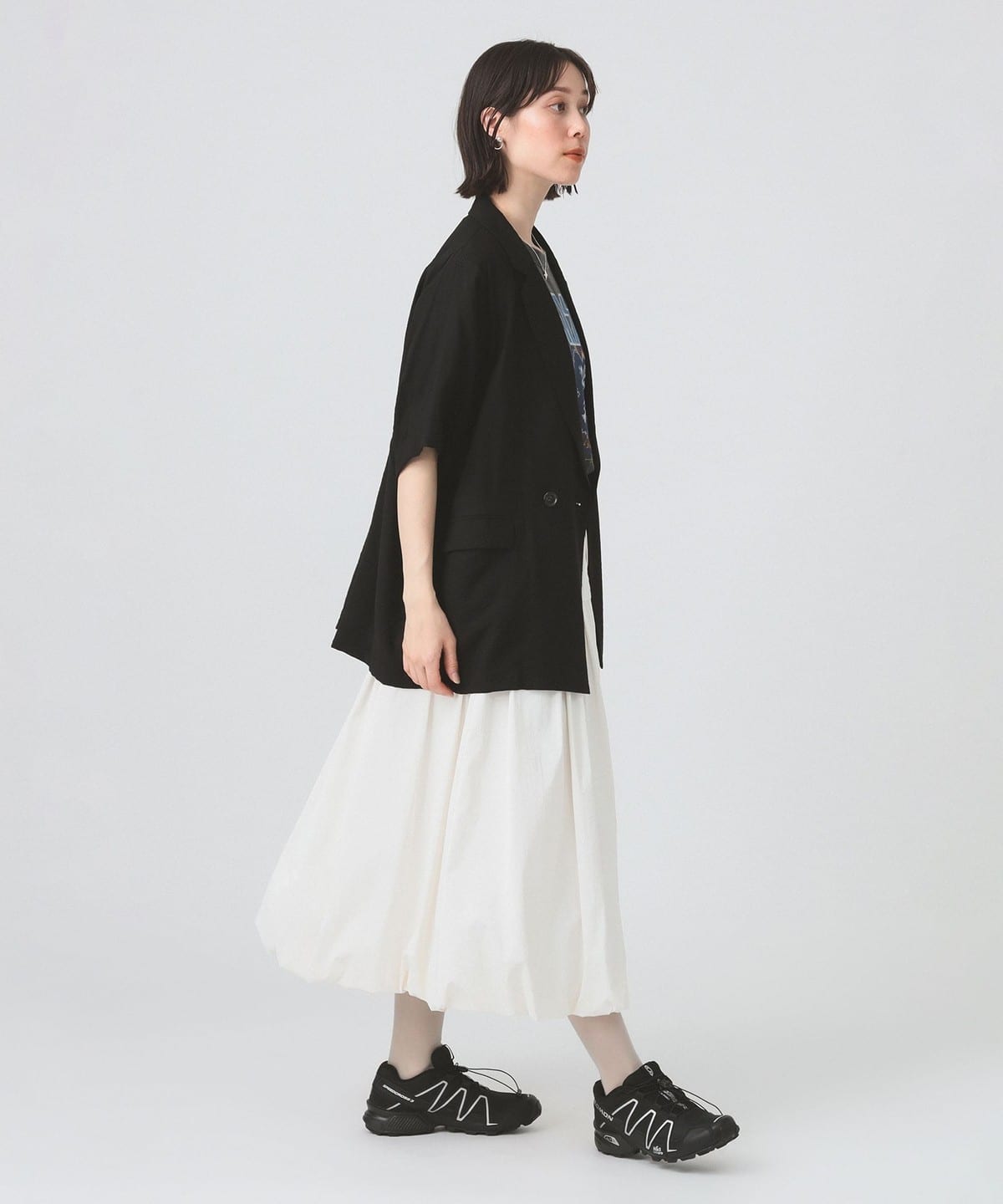 Ray BEAMS（レイ ビームス）ダブルブレスト ハーフスリーブ