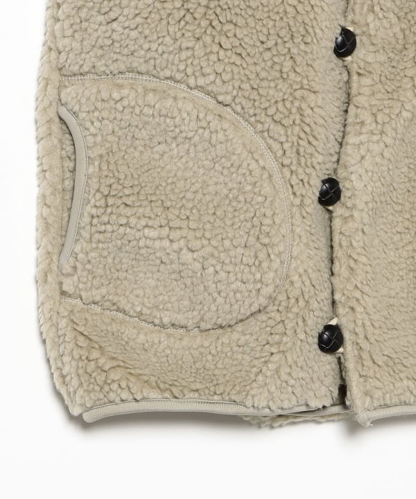 Ray BEAMS（レイ ビームス）Gymphlex / フーデッド ボア ベスト