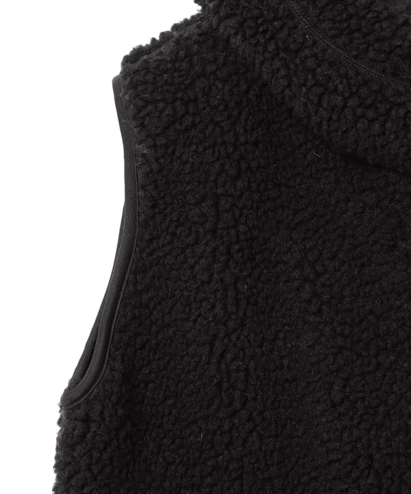 Chika  【Ray BEAMS Gymphlex】フーデッドボアベスト Ray BEAMS（レイビームス）の「GYMPHLEX / フーデッド ボア