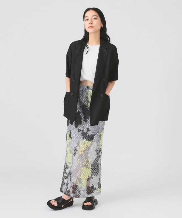 Ray BEAMS（レイ ビームス）【12/18再値下げ】ラペル ドット ハーフ