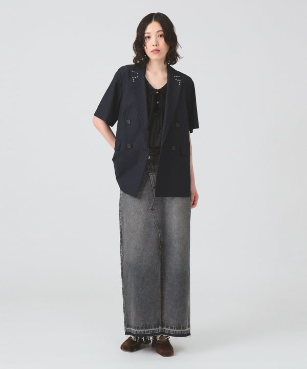 Ray BEAMS（レイ ビームス）【12/18再値下げ】ラペル ドット ハーフ