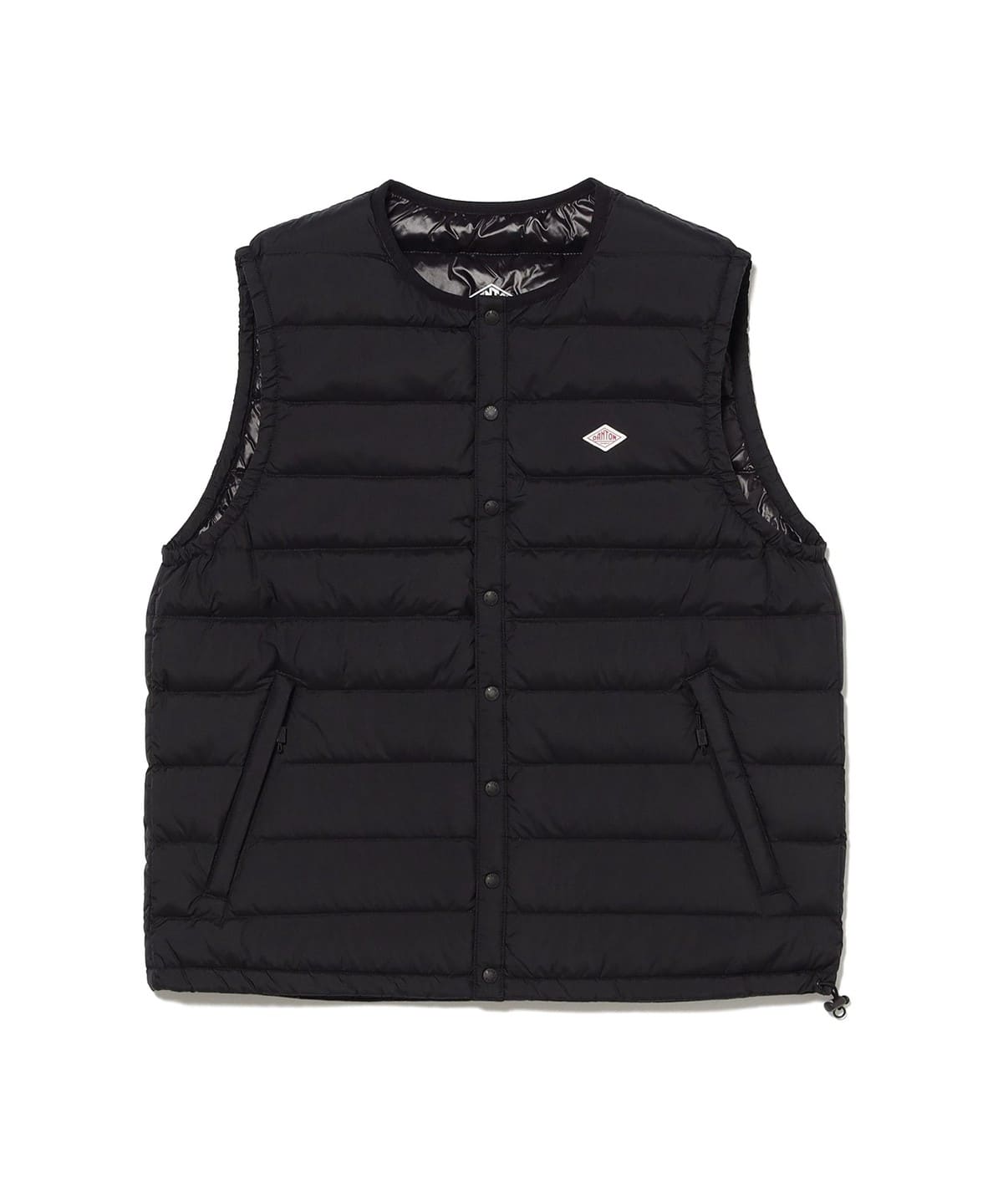DANTON ダントン / CREWNECK INNER DOWN VEST ブルゾン WOMEN 090 BLACK M DANTON ダントン / CREWNECK INNER DOWN VEST ブルゾン WOMEN 090 BLACK M