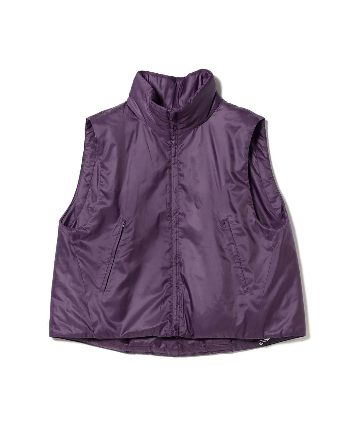 D-VEC / TAFFETA INSULATION VEST トップス WOMEN PURPLE 1 D-VEC / TAFFETA INSULATION VEST トップス WOMEN PURPLE 1