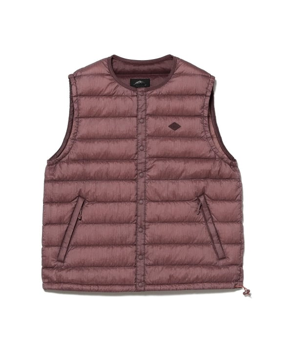 Ray BEAMS（レイ ビームス）DANTON / INNER DOWN CREWNECK VEST