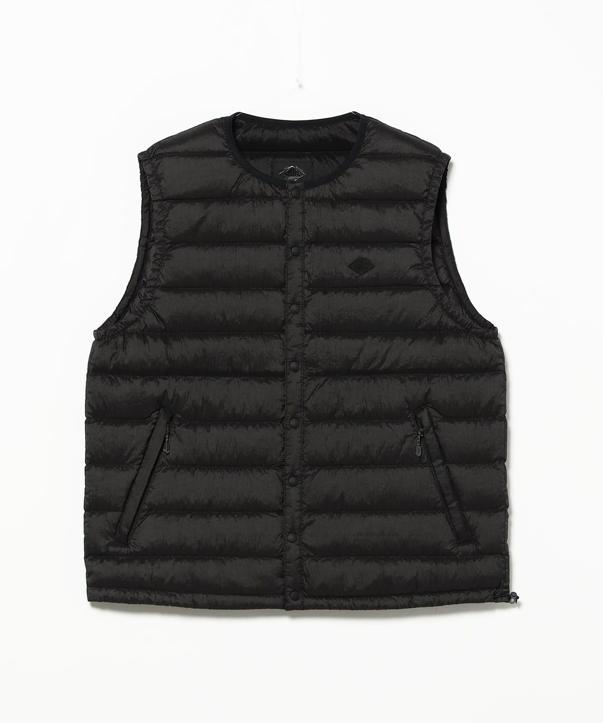 DANTON ダントン / INNER DOWN CREWNECK VEST ブルゾン WOMEN BLACK M DANTON ダントン / INNER DOWN CREWNECK VEST ブルゾン WOMEN BLACK M