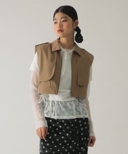 【+10%ポイントUP】ジップ ヨーク ベスト