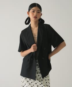 【+10%ポイントUP】4ボタン ダブル ハーフスリーブ ジャケット 26