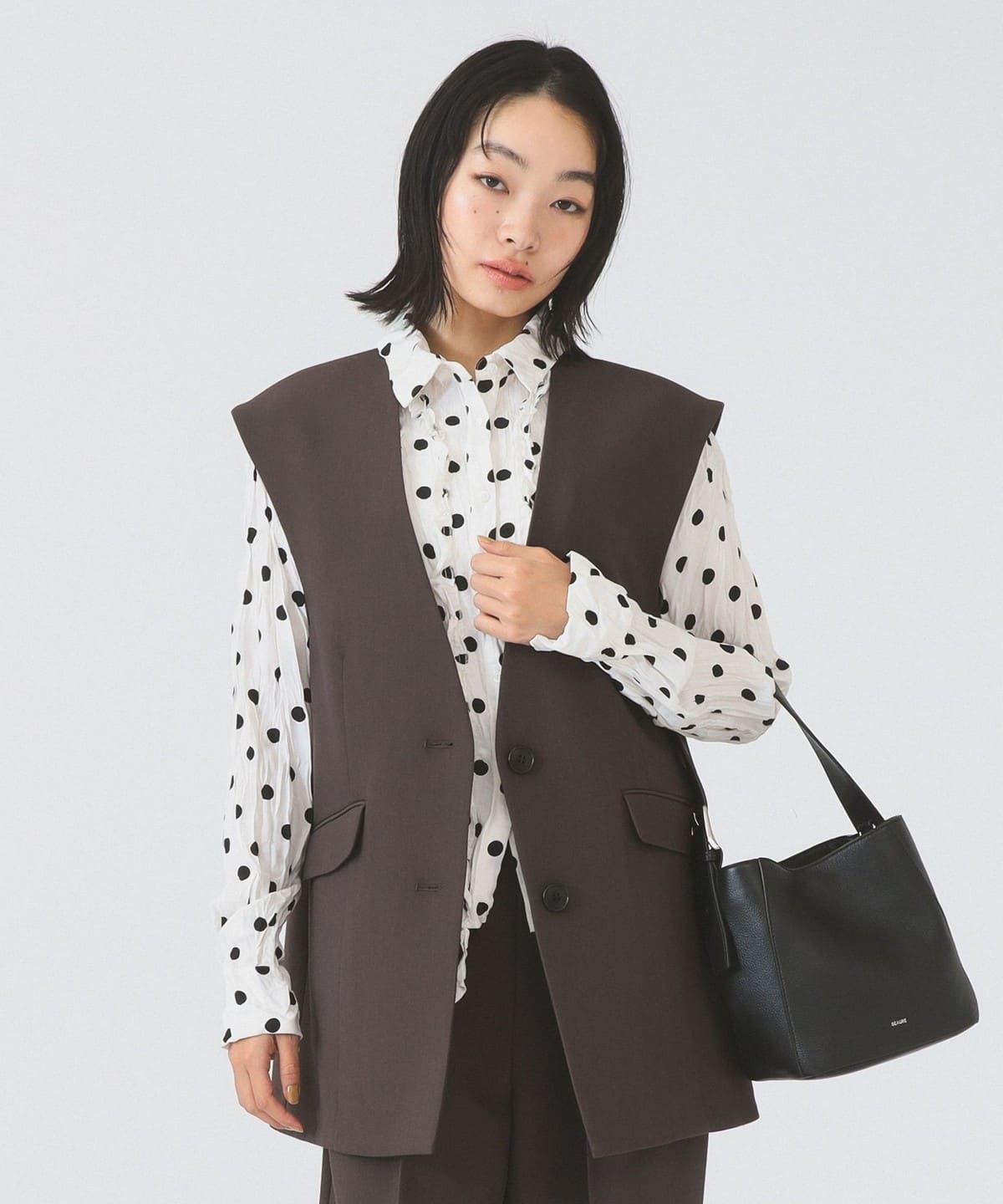 新品　ブランド　RAY beams　ベスト　ジレ　 Ray BEAMS（レイ ビームス） ベスト ジレ 「4/2値下げ」ツイード