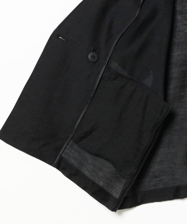 Wrinkle Dolman 2-Button Double Jacket