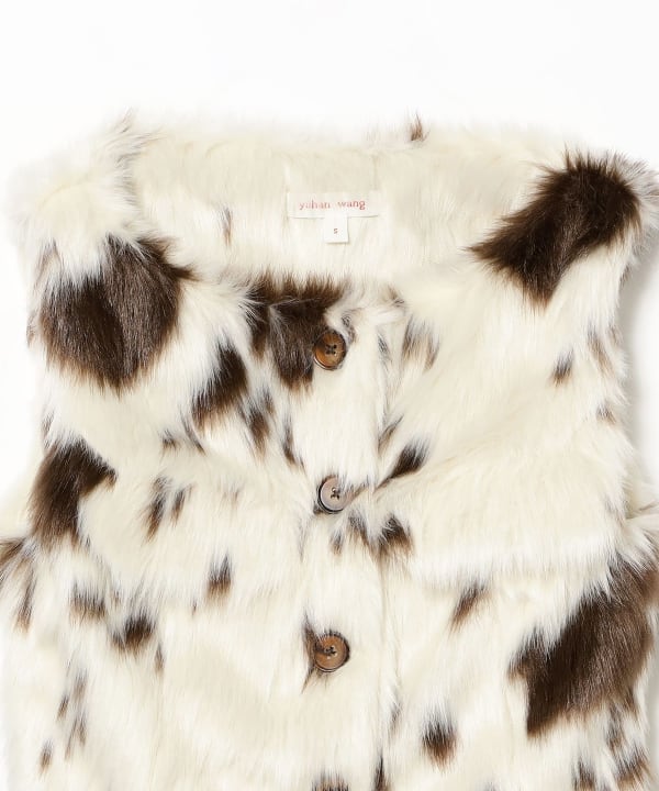 YUHAN WANG / Fur VEST