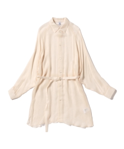 ○08sircus / クレープ ロング シャツ