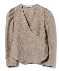 ○QUWAGI / ペイズリー シャツ