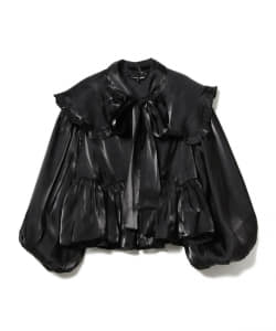 sister jane / Barre Collar Ribbon Blouse