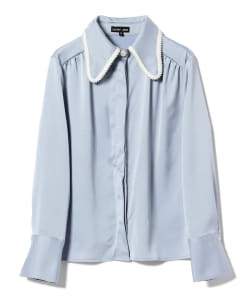 sister jane / Charm Embellished Shirt