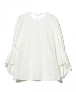 ▲Uhr / Back Ribbon Blouse