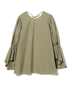 ▲Uhr / Back Ribbon Blouse