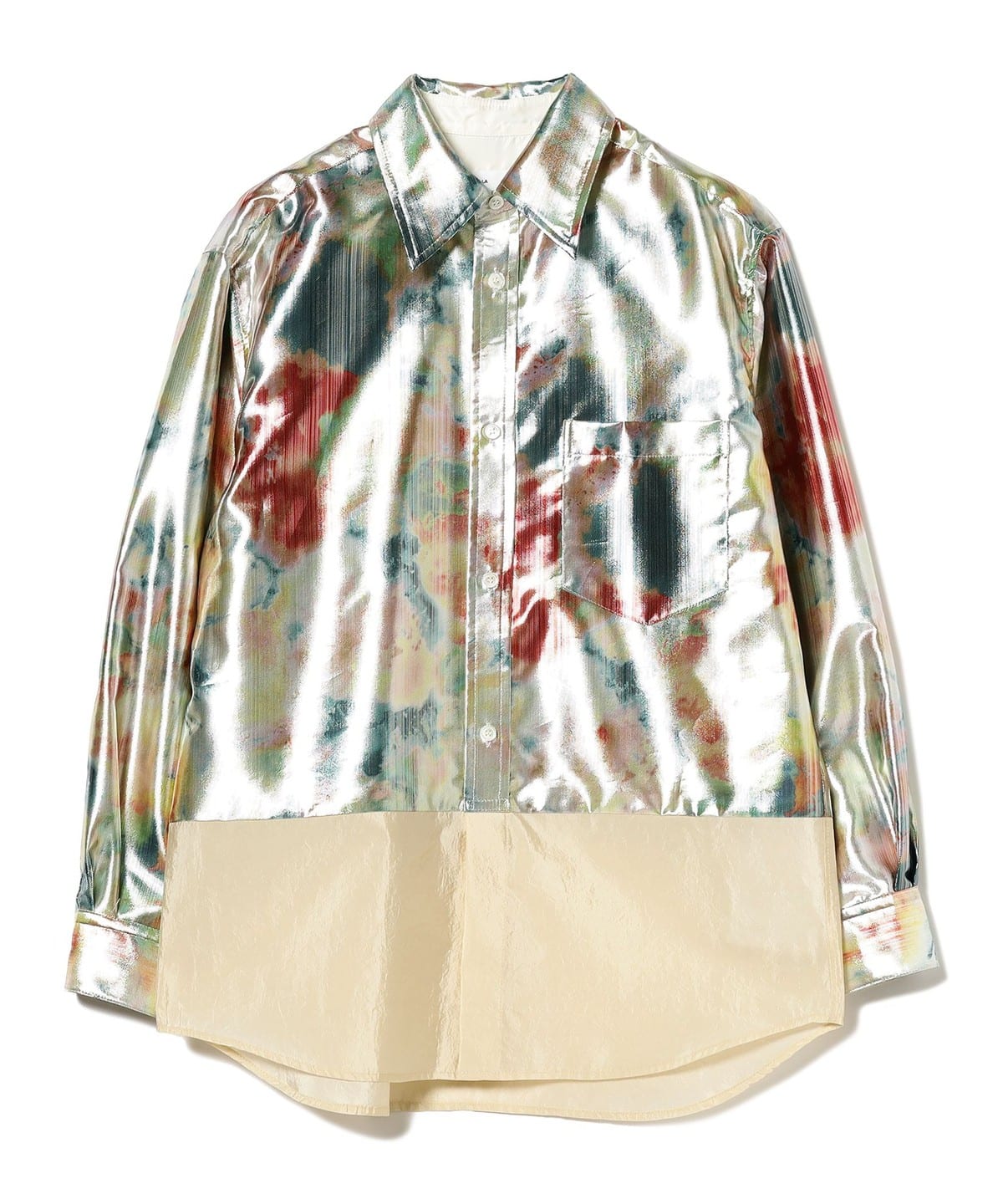 Ray BEAMS（レイ ビームス）〇TOGA PULLA / METALLIC PRINT SHIRT