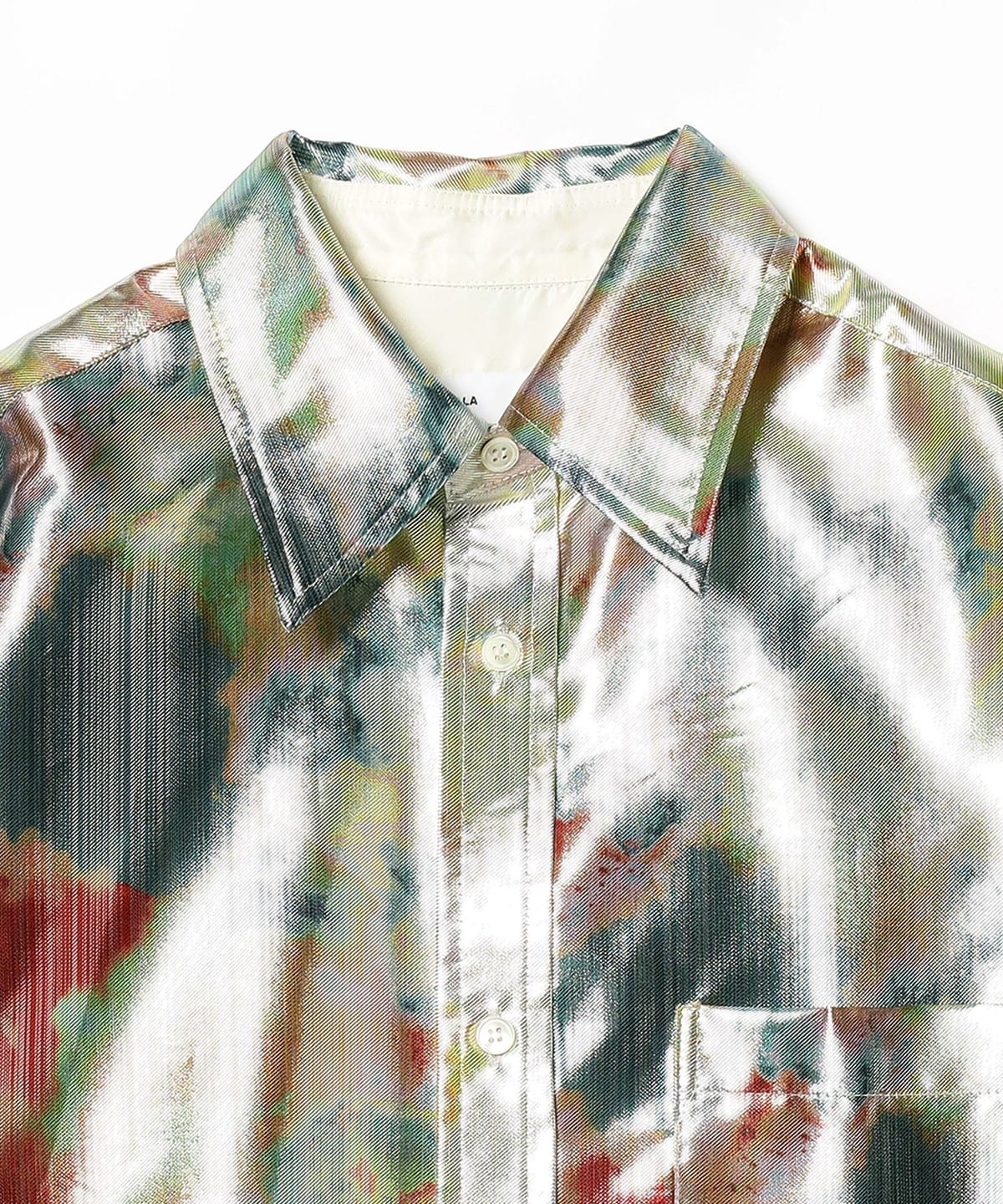 Ray BEAMS（レイ ビームス）〇TOGA PULLA / METALLIC PRINT SHIRT