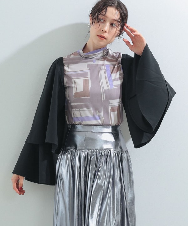 Ray BEAMS Ray BEAMS Arm Bolero (Shirts, Blouses, Blouses