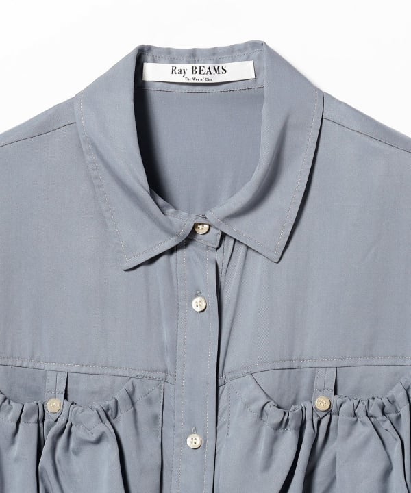 Ray BEAMS Ray BEAMS Pocket Shirt (Shirts, Blouses, Casual Shirts) Available  at BEAMS