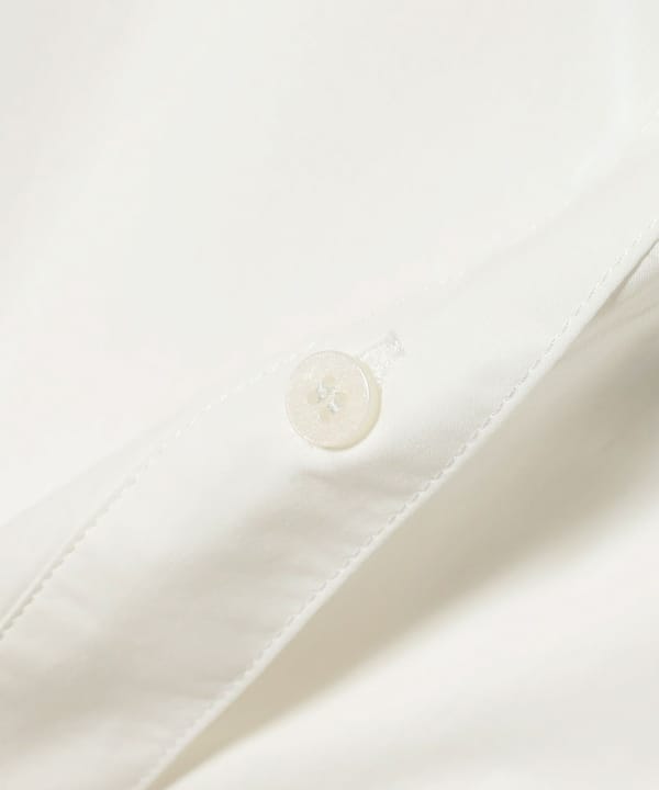 Ray BEAMS シャツ ブラウス フリルブレード クロップドシャツ