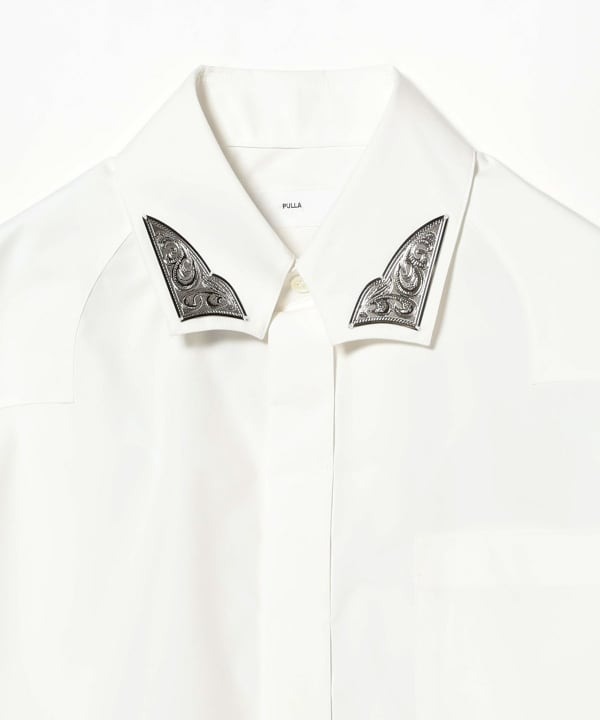 【週末限定価格】Toga pulla l collar shirt Ray BEAMS（レイ ビームス）【タイムセール】TOGA PULLA / METAL