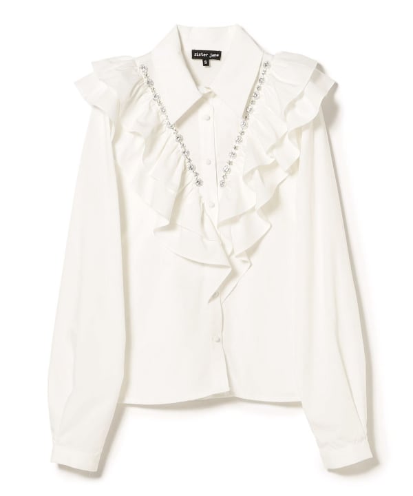 人気ブランドからコーディネートを探す Ray Blouse Ruffle Starry / jane ビームス）sister BEAMS（レイ シャツ/ブラウス(長袖/七分)