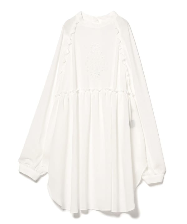 別注Yuumi ARIA BIGFRILL T-SHIRT 白 RayBeams 別注Yuumi ARIA BIGFRILL T-SHIRT 白 RayBeams
