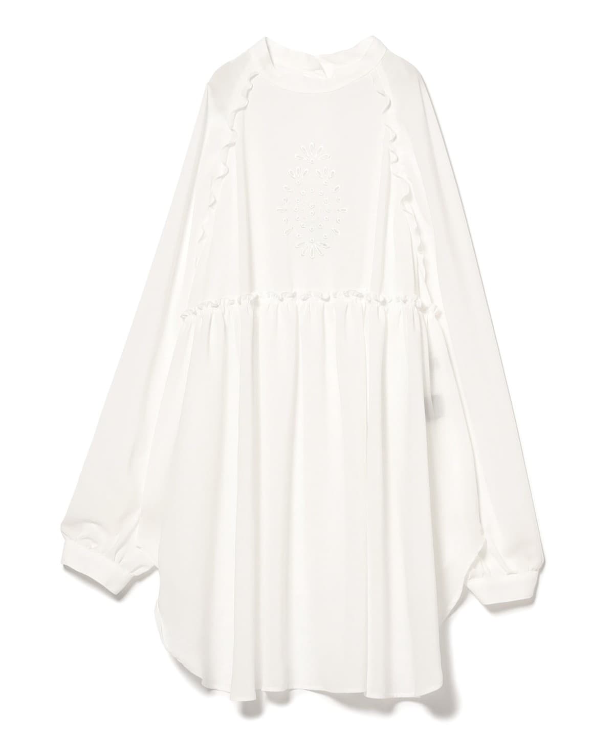 【7/3再値下げ】Yuumi ARIA ユウミアリア / EMBROIDARY SHIRT シャツ・ブラウス WOMEN WHITE ONE SIZE 【7/3再値下げ】Yuumi ARIA ユウミアリア / EMBROIDARY SHIRT シャツ・ブラウス WOMEN WHITE ONE SIZE