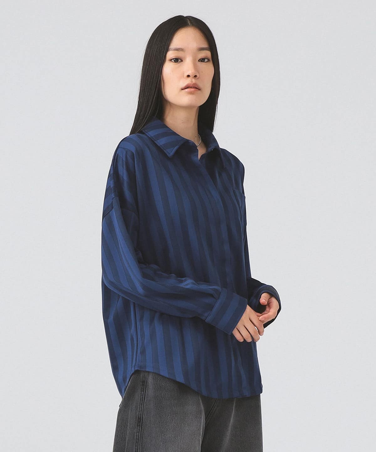 Ray BEAMSジャカード ナカワタ スタンドカラー ブルゾン Ray BEAMS（レイ ビームス）ジャカード ナカワタ スタンドカラー