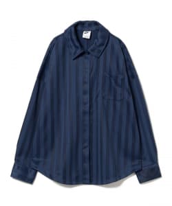 【WEB限定】NIKE / オーバーサイズド ジャカード ストライプ ボタンダウン シャツ