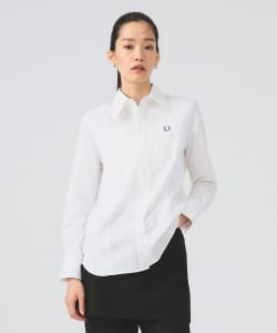 【+15%ポイントUP】【別注】FRED PERRY / PANELLED SHIRT