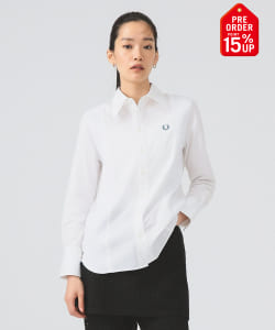 【+15%ポイントUP】【別注】FRED PERRY / PANELLED SHIRT