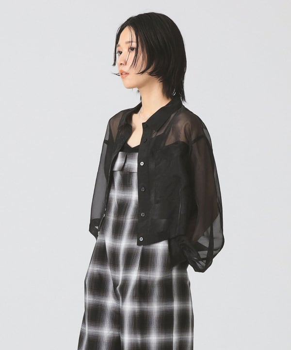 RAY BEAMS レイビームス　シャツ　シースルー　透け感　レイヤード Ray BEAMS（レイ ビームス）【7/17再値下げ】RBS / キャミ