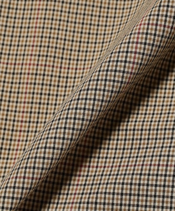 TOGA PULLA / CHECK FRILL BLOUSE